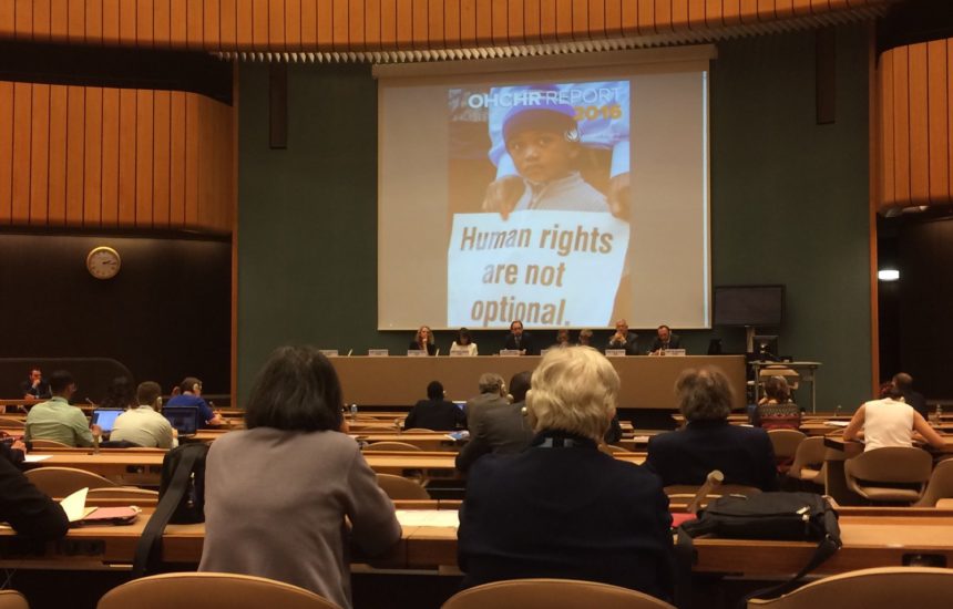 Photo of a presentation