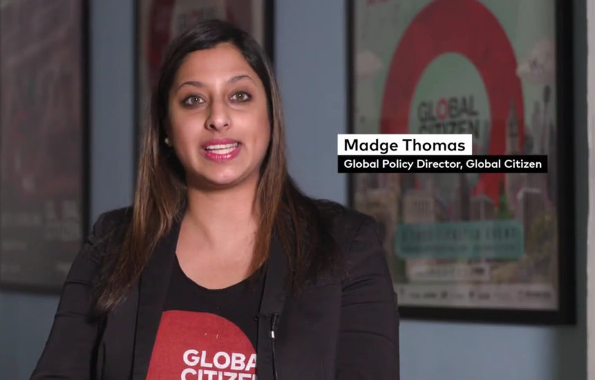 Photo of Madge Thomas; Global Policy Director, Global Citizen.