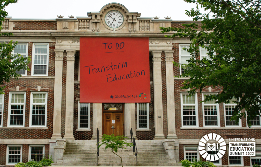 Transforming Education Summit Banner
