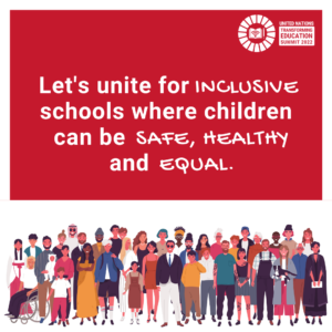 Transforming Education Summit Inclusion image.