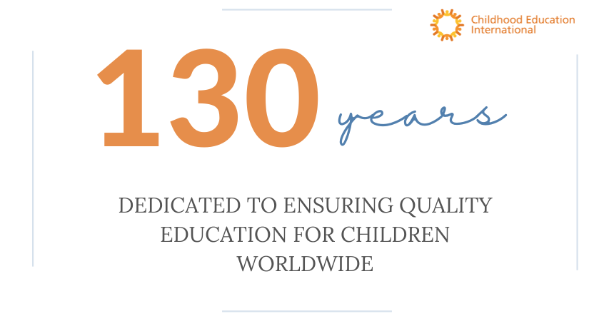 130 year dedicated to ensuring quality education for children worldwide