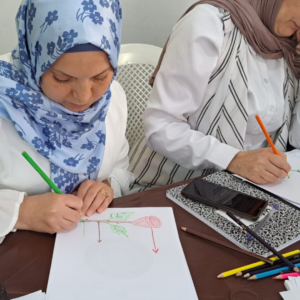 Teaching working in a professional development program