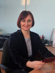 Headshot of Nataliia Tatsenko.