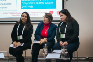 CE International staff members presenting at the conference.